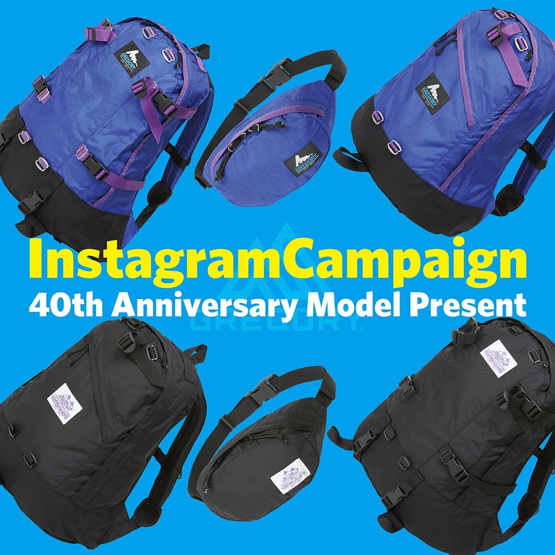 GREGORY Instagram Campaign 6/16 - 6/30