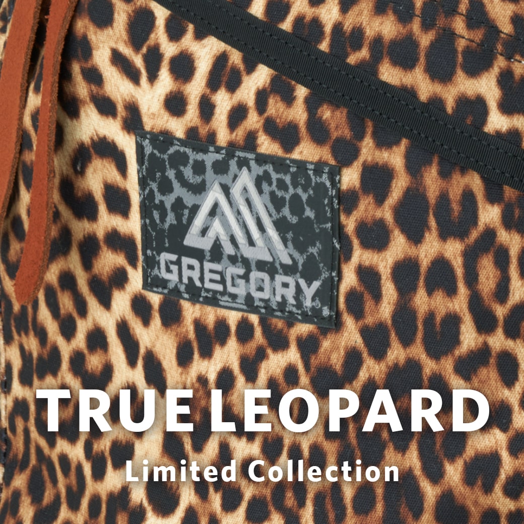 グレゴリーのレオパードコレクションが再来！『TRUE LEOPARD』｜ニュース｜グレゴリー(GREGORY)公式通販
