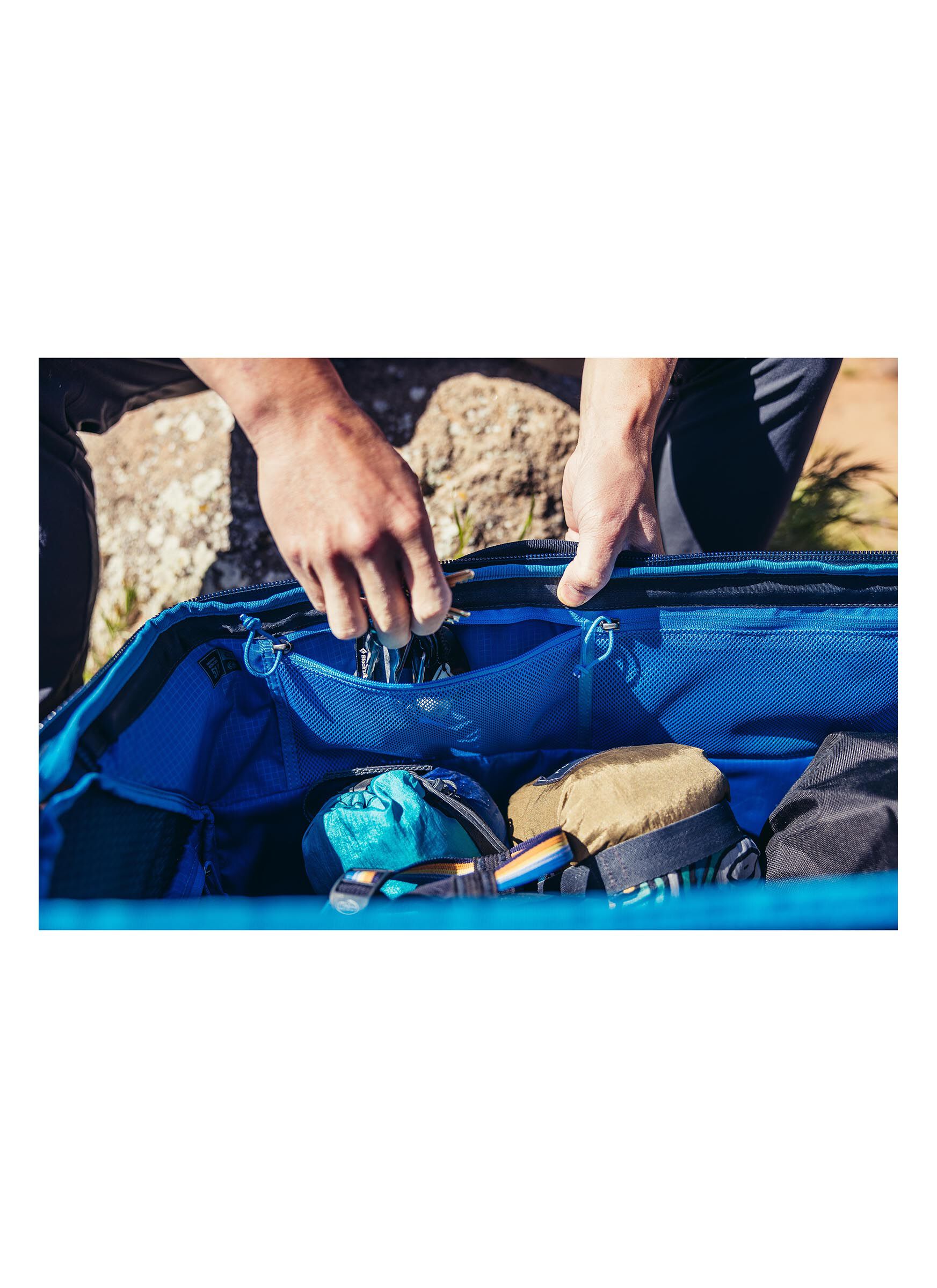 アルパカワイドマウスダッフル50 スレートブルー | グレゴリー公式