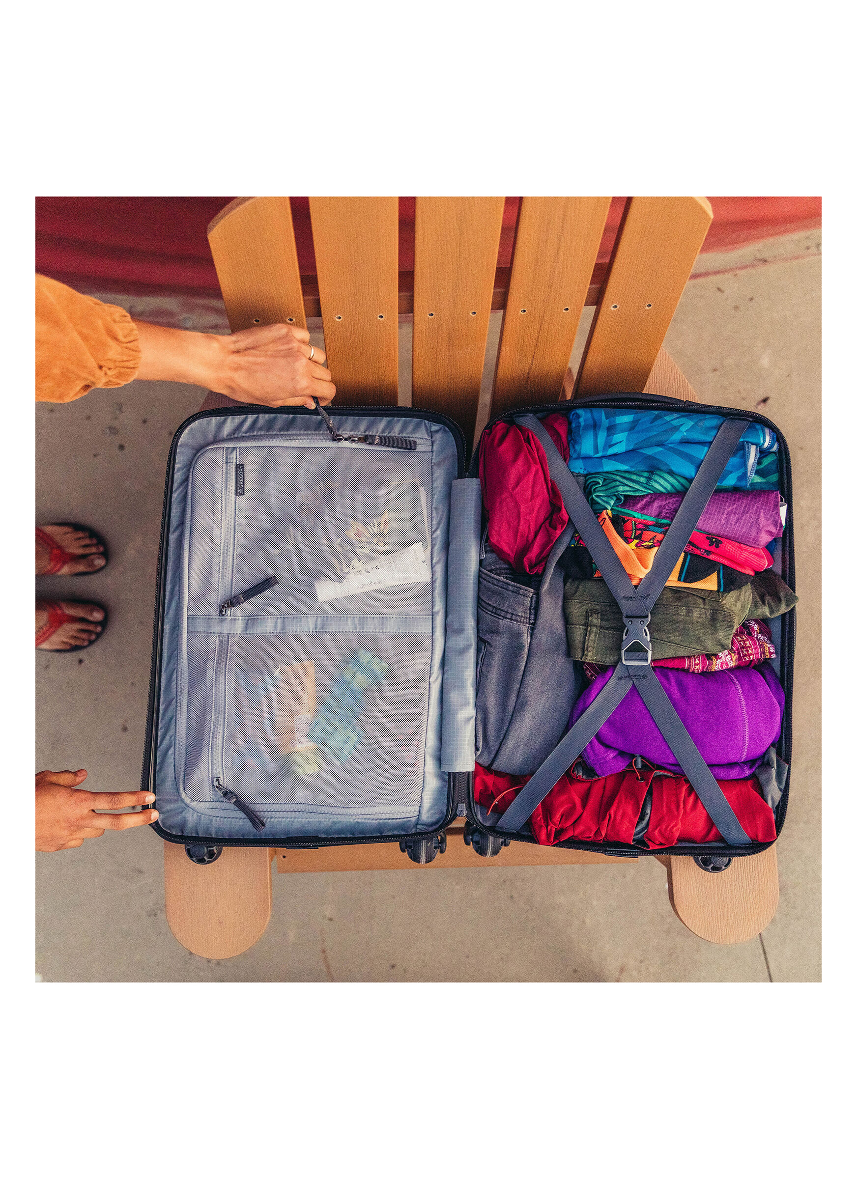 DIVIDE ROLLERS クアドロインターナショナルキャリーオン