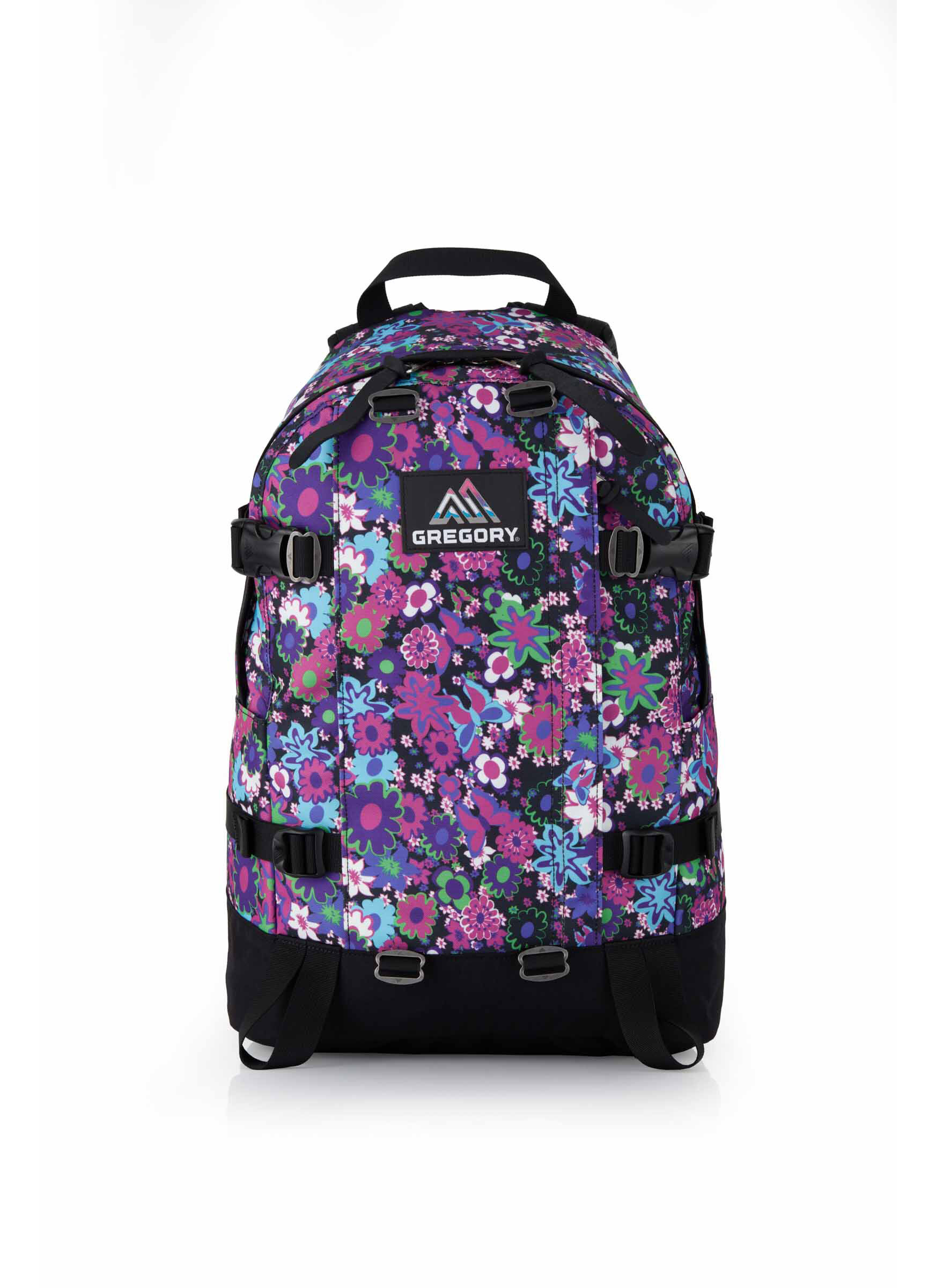 GREGORY フラワーパターン リュック USA製 旧タグ GREGORY ワイルドフラワー WILD FLOWER デイ