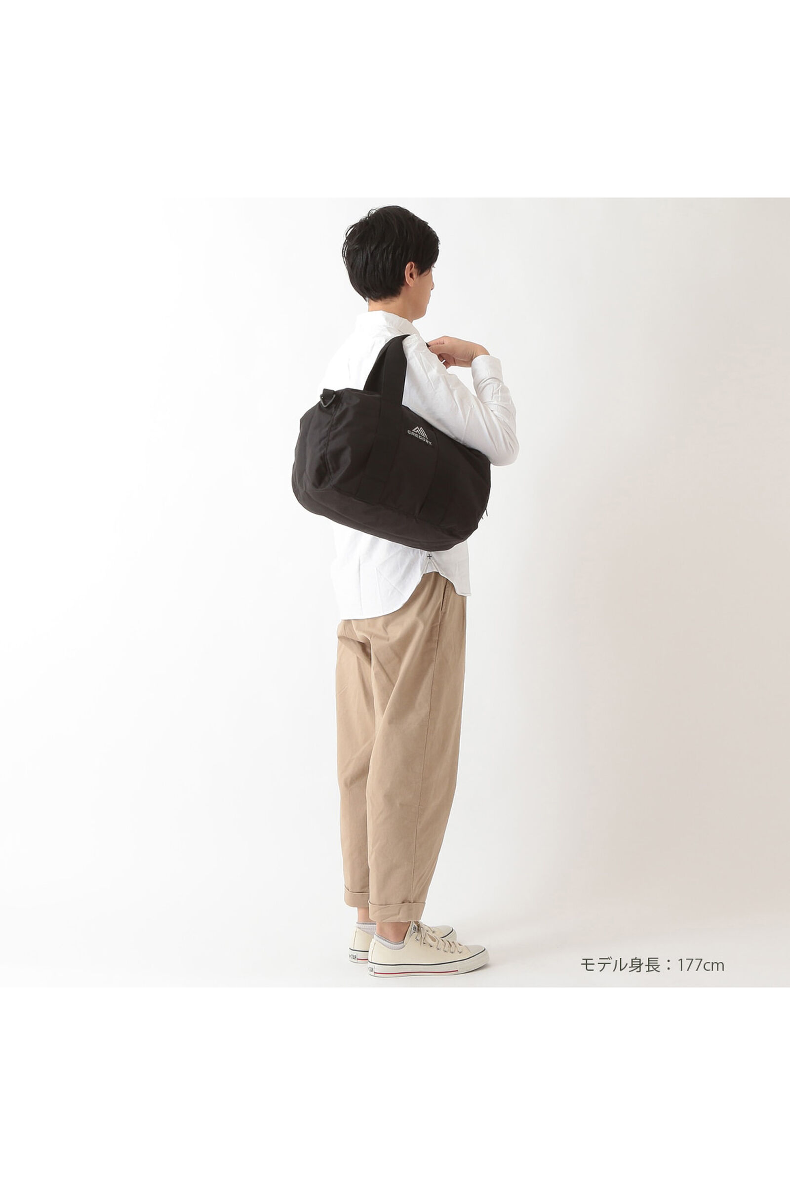 ダッフルバッグXS ブラック | グレゴリー公式オンラインストア