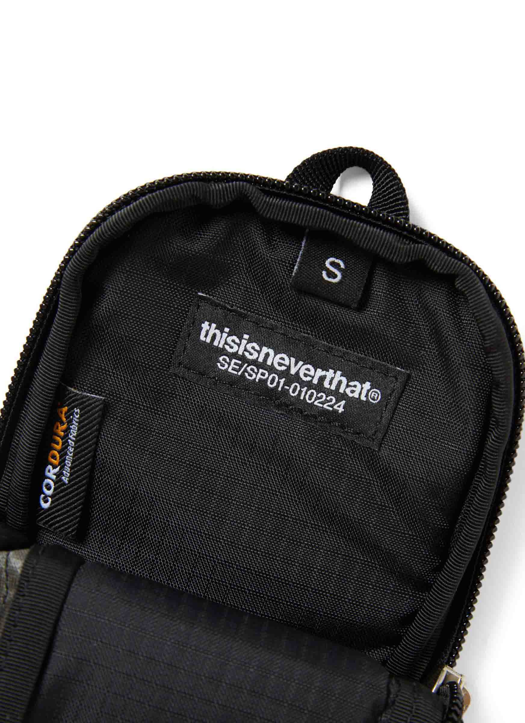 thisisneverthat】 クイックパデッドケースS OLIVE X BLACK