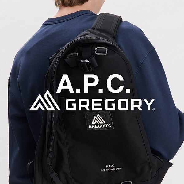 ＜A.P.C. &times; GREGORY＞初のコラボレーションアイテム登場！