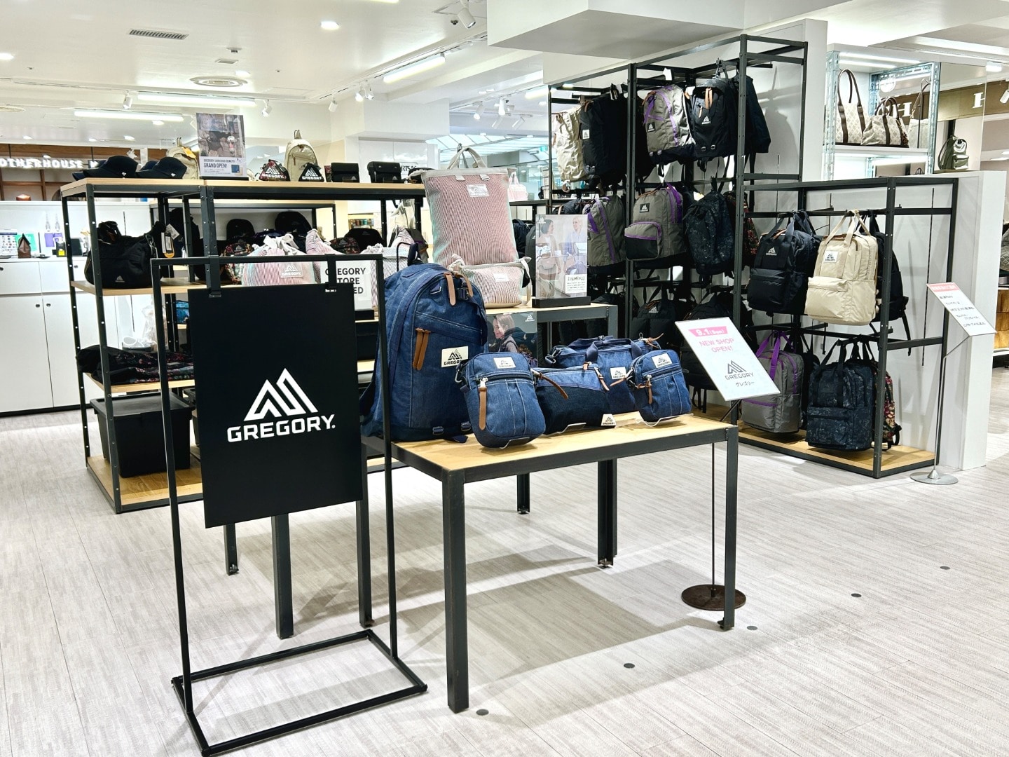 【グレゴリー小田急新宿】小田急新宿店 2階オープン!